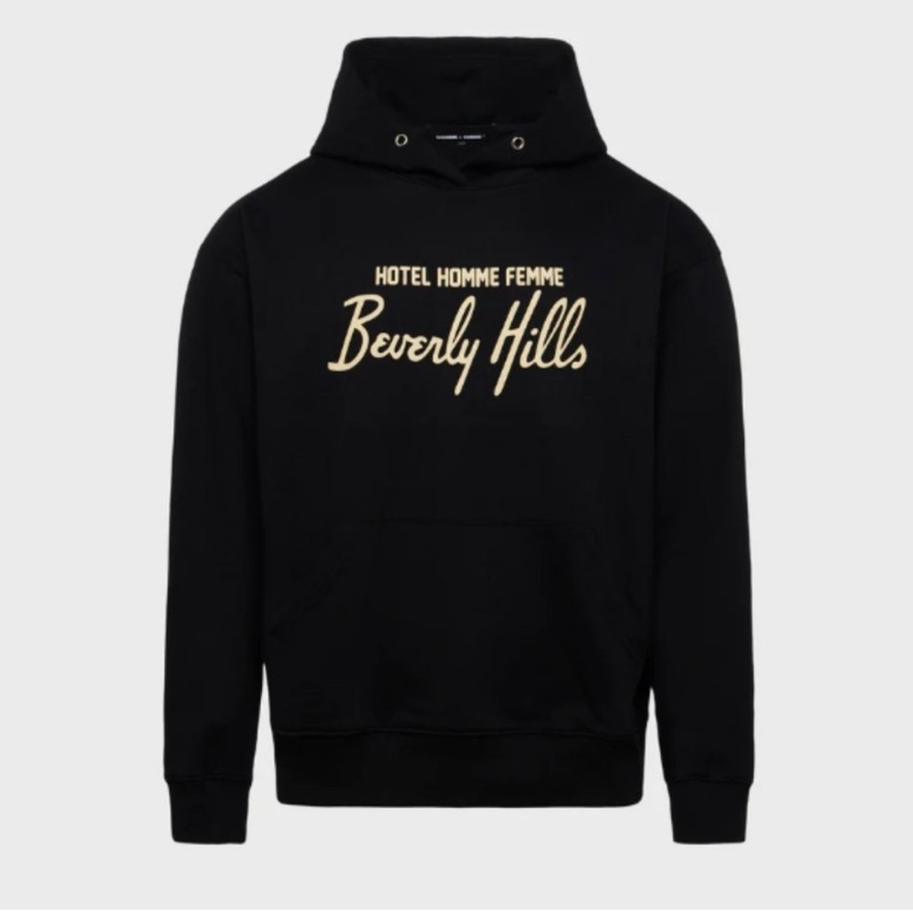 NWOT HOTEL HOMME FEMME HOODIE BLACK
